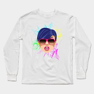 Pink Sunglasses Long Sleeve T-Shirt